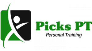Picks PT - Personal Trainer Dark Logo